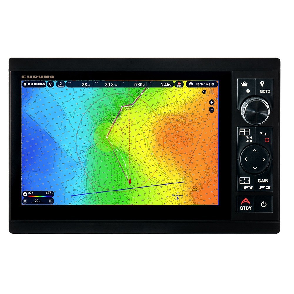 Furuno Chartplotter Fishfinder GPS MFD Navigation Display Touchscreen TZT10X