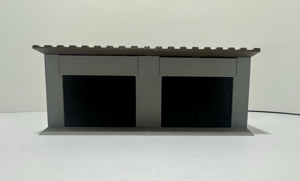 3D Printed Double Garage For hot wheels - scale 1:64 1/64 Display/Prop