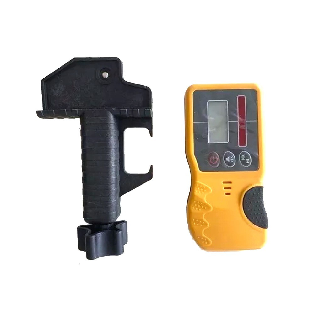 RED BEAM ROTARY LASER UNIVERSAL RECEIVER DUAL DISPLAY New