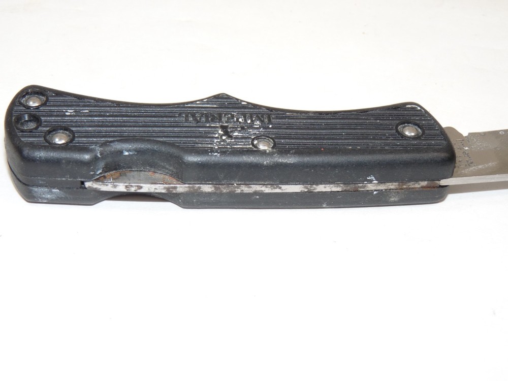 Imperial Knife (Ireland) Single Blade Lockback - 7” Plain 3” Blade