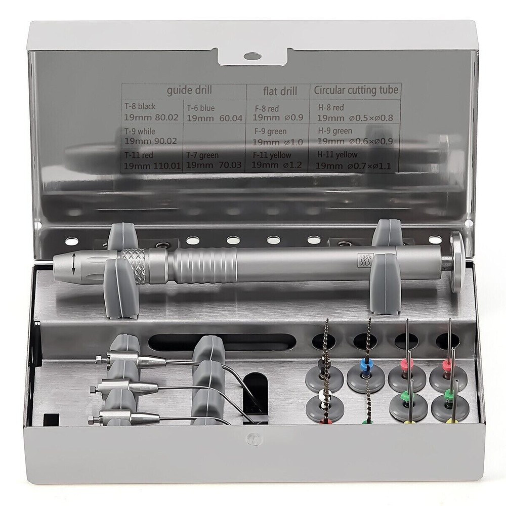 Dental Broken File Extractor Endodontic Root Canal Files Removal System Kit