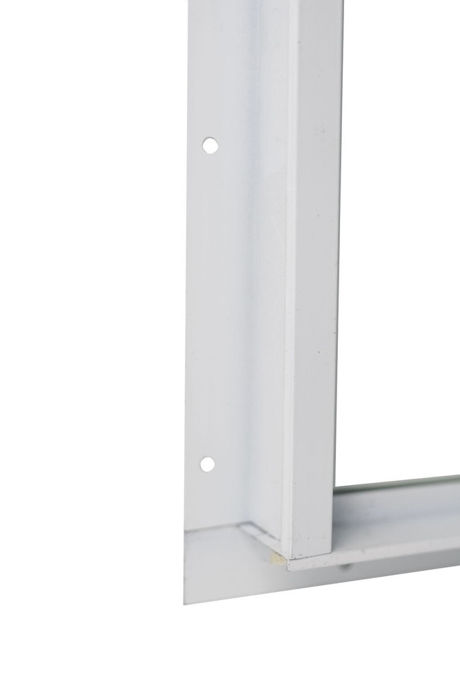 Shed Window Transom , 10 x 35, white/brown/black