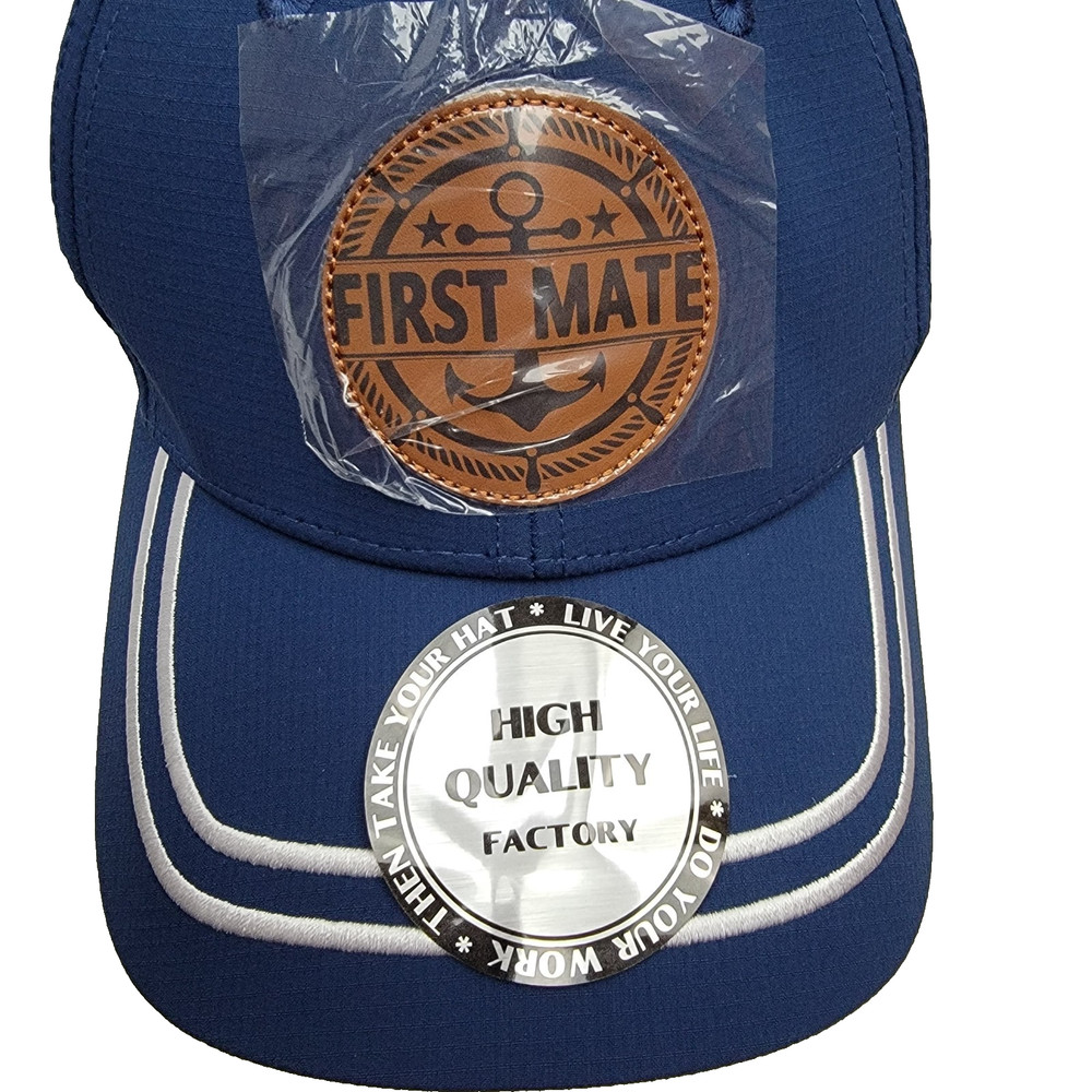 Rybicag High Quality "First Mate" Womans Navy Cap * New with Tags