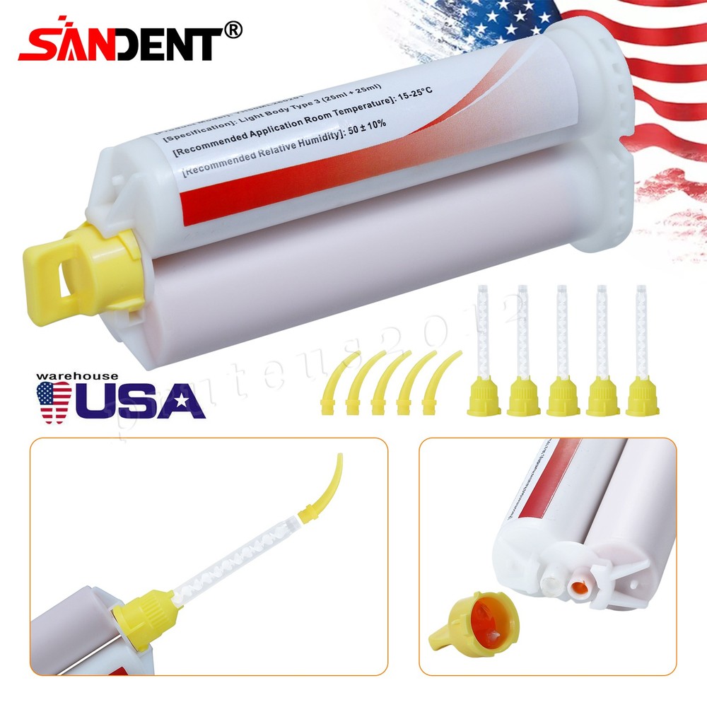 Dental Putty Fast Set PVS VPS Dental Impression Material Silicon Base+Catalystst