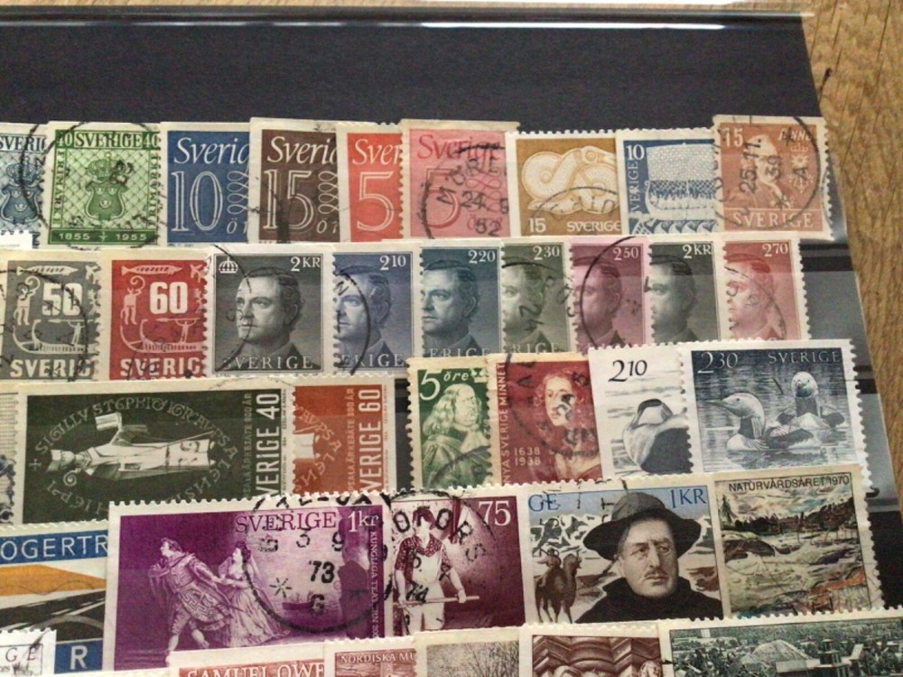 Sweden mounted mint or used stamps A12385