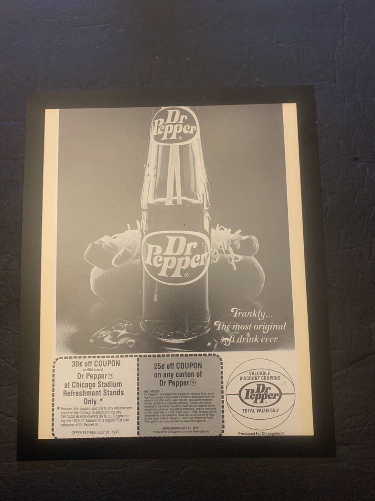 Dr Pepper Advertisement 1977 🥤