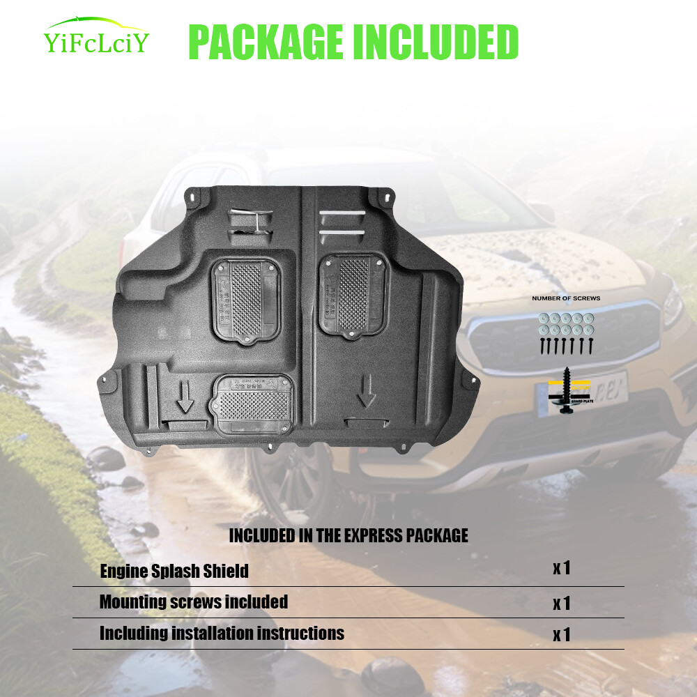 For 2013-2018 Ford C-Max Under Engine Lower Cover Splash Shield Mud Guard Board