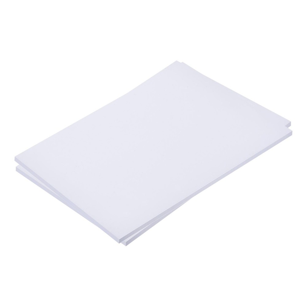 White ABS plastic sheet 7x4x0.2" for building model, panel, 2pcs