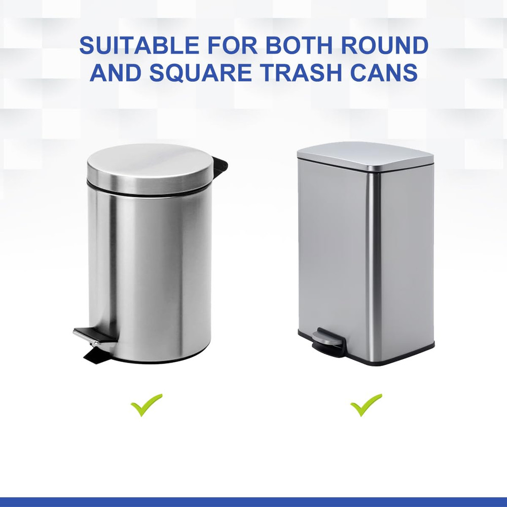 Trash Can Wall Protector and Stop Moving Backward, 4 Pcs Silicon Trash Can Bumpe