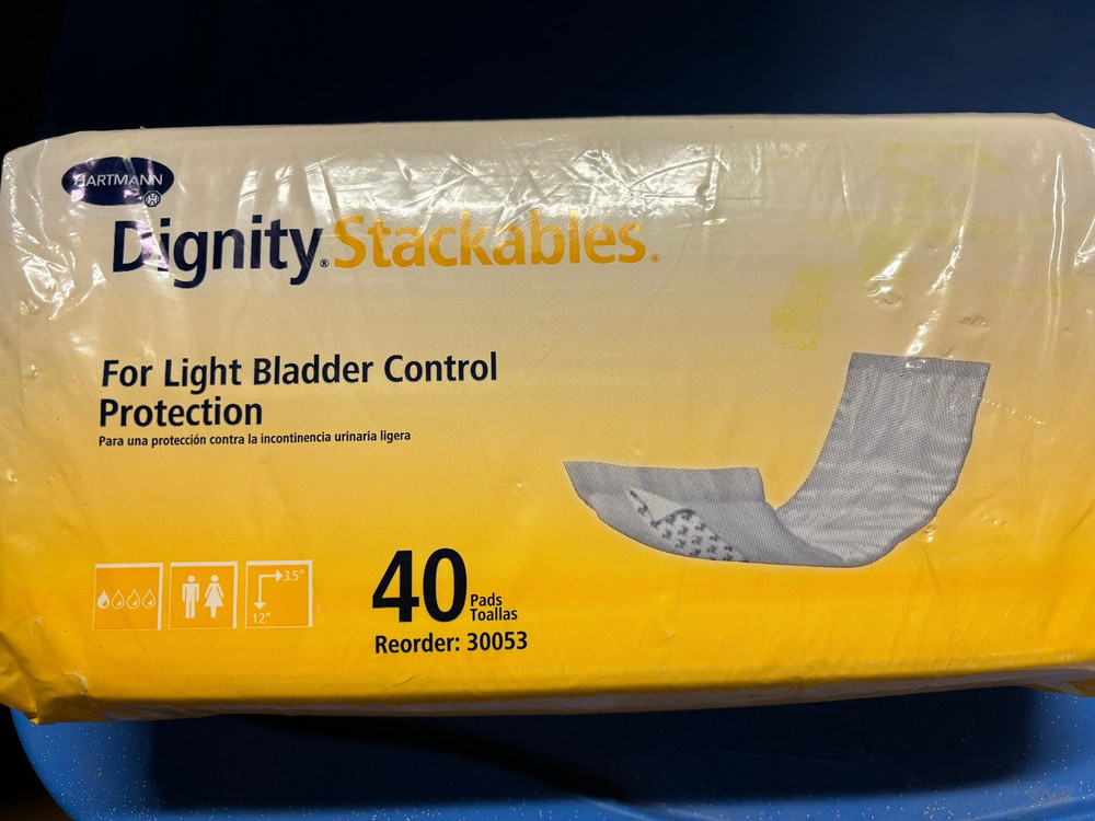 HARTMANN Dignity Stackables Bladder Control Pads light control 40ct pack 30053