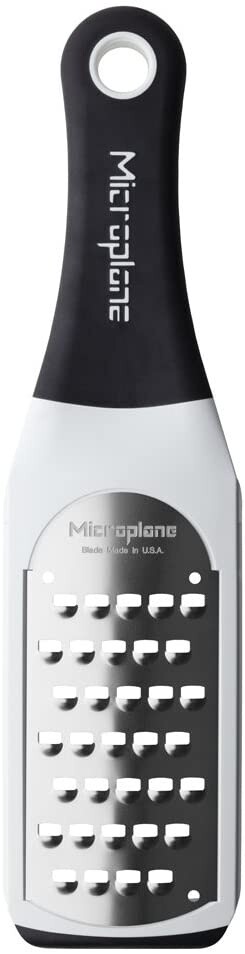 Microplane Artisan Series Extra Coarse Cheese Grater - White
