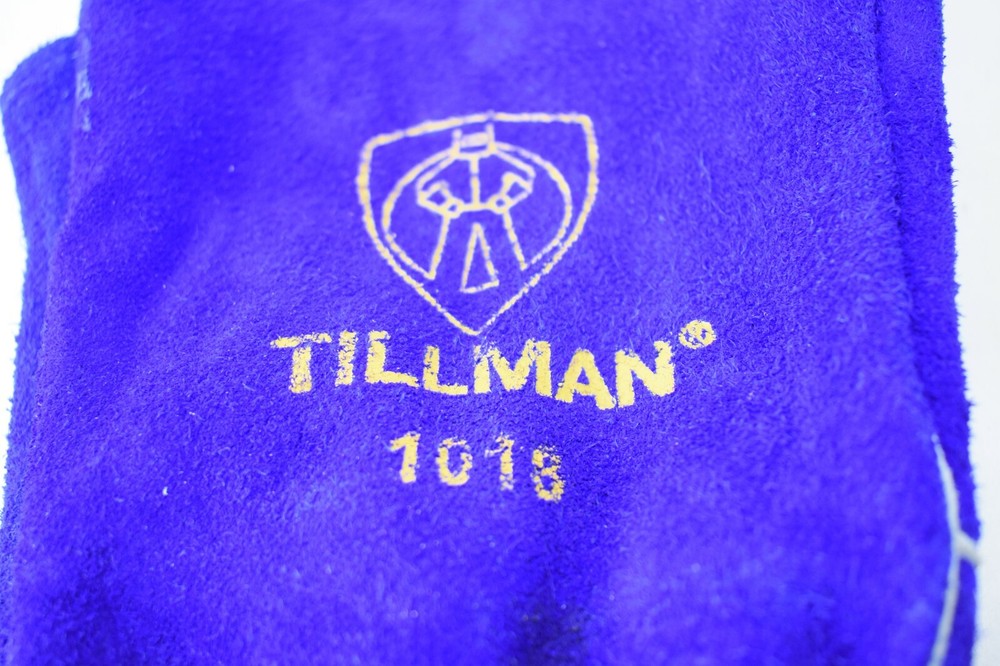 Tillman 1018 Slightly Shoulder Select Cowhide Large Welding Blue Gloves