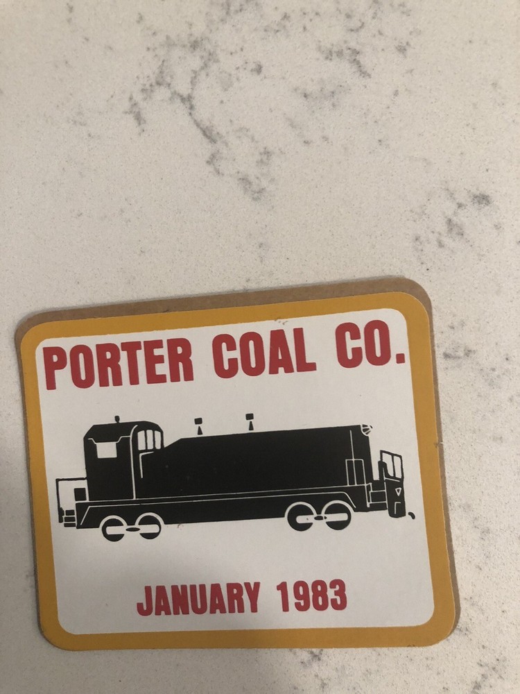 coal mining stickers nice older coal company