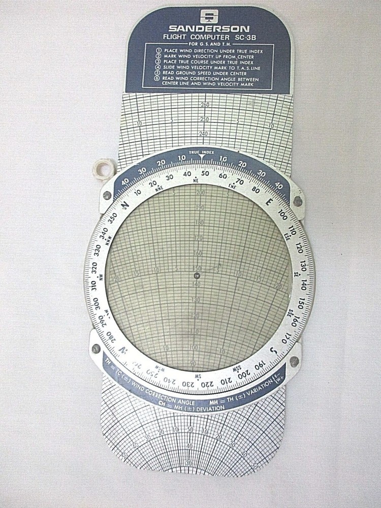 Sanderson Flight Computer SC-3B