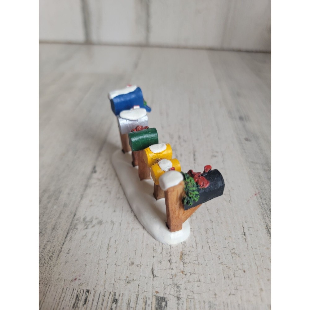 Lemax Country Road mailboxes Village accessory xmas