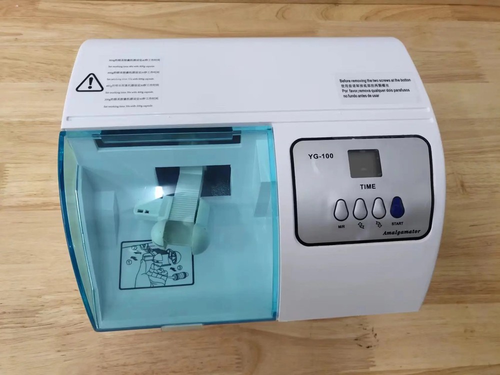 Dental Amalgamator Lab Shaker Amalgam Capsule Mixer Blender High Speed 200W