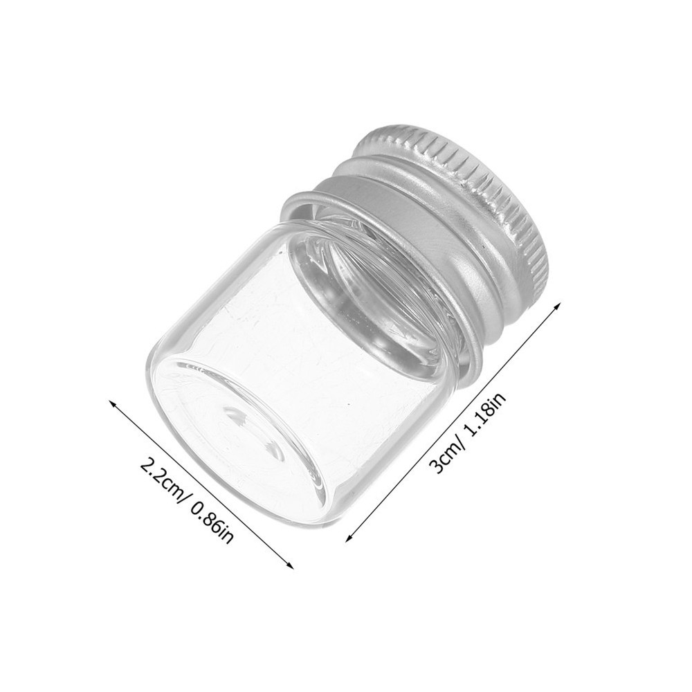12 PCS Mini Mason Jars with Lids Small Grains Container Cookie