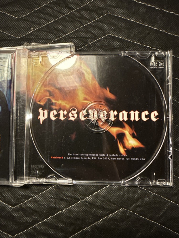 Hatebreed Autographed Perservance CD