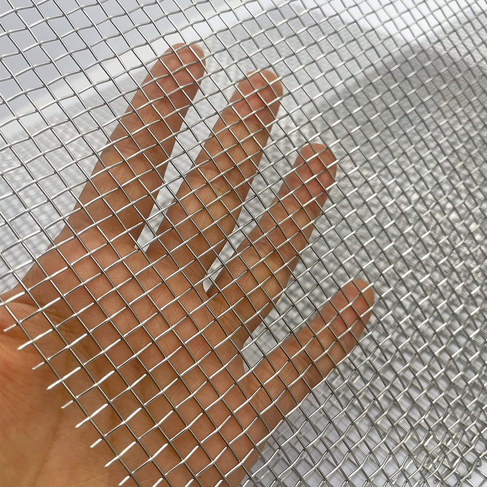 2 Pack Stainless Steel Wire Mesh Screen | 12” x 24” | 5 Mesh