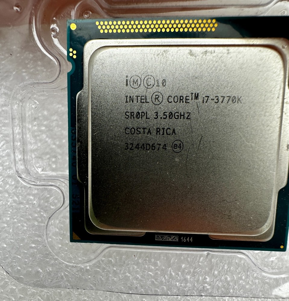 Intel Core i7-3770k SR0PL 3.50GHZ 4-Core 8mb Desktop Processor READ