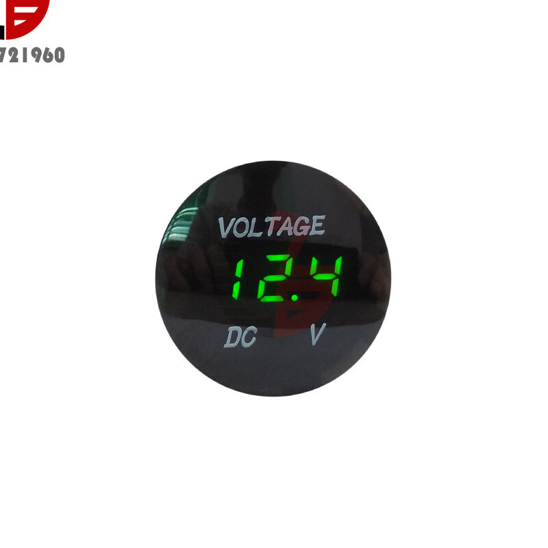 DC 12V LED Panel Digital Voltage Volt Meter Display Voltmeter Motorcycle Car