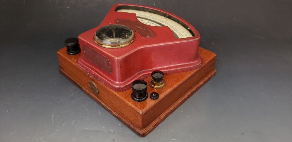 Vintage Weston's Direct Reading Volt-Meter Voltmeter