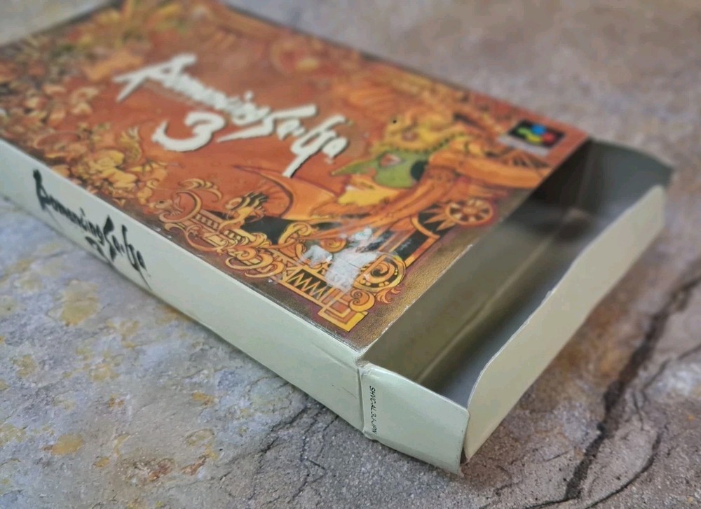 Romancing SaGa 3 Box + Inserts - Super Famicom **IMPORT, SEE DESC**