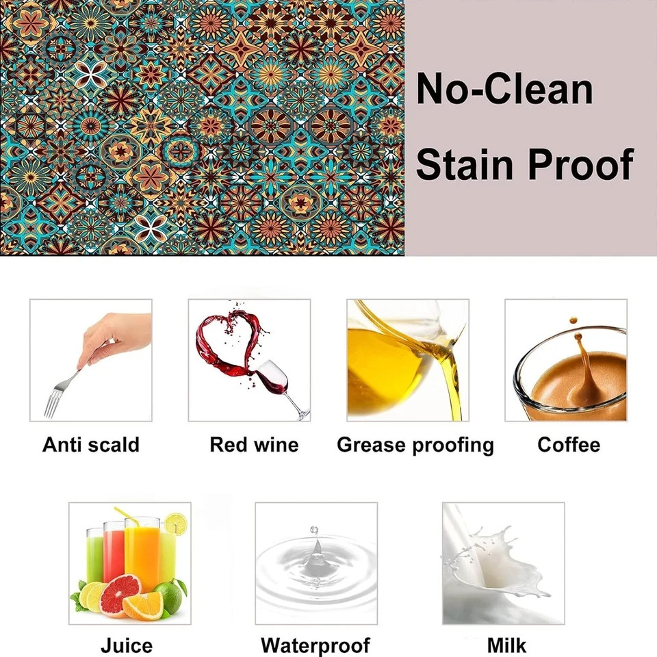 Tablecloth for Folding Table Waterproof Picnic Table Cover Fitted Table Covers