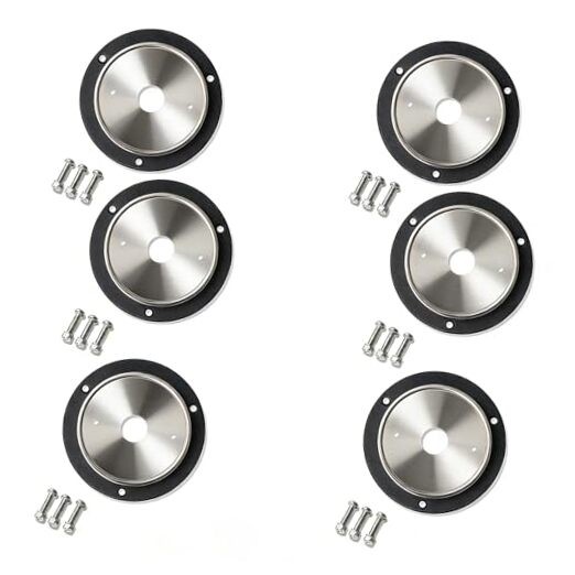 [6 Set] Watermelon LED Bunk Adapter Kit Compatible with Trucks, RVs, Trailers,