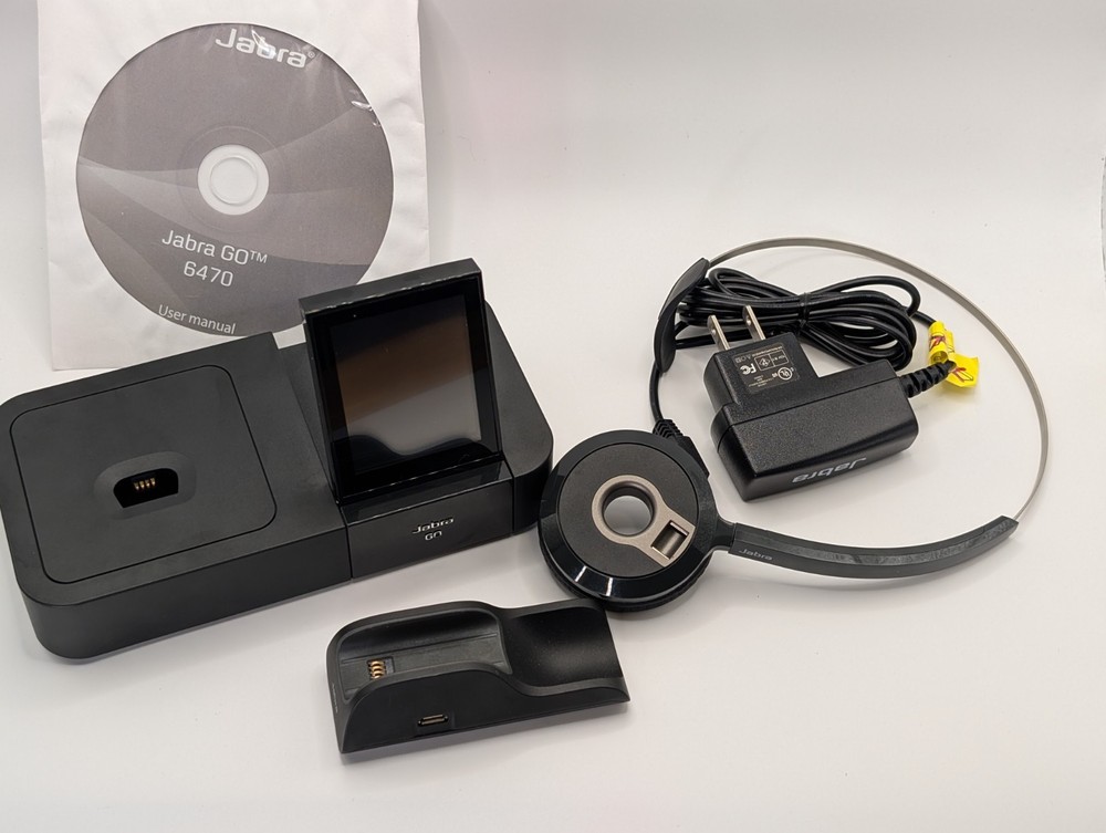 Jabra Go 6470 Wireless Bluetooth Charging Base System  GO6400BS.