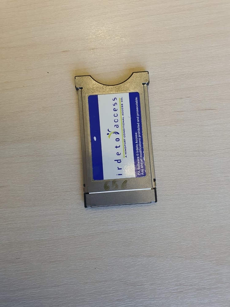 IRDETO Access CAM Module DVB/MPEG-2 – Made in Singapore – Tested & Working