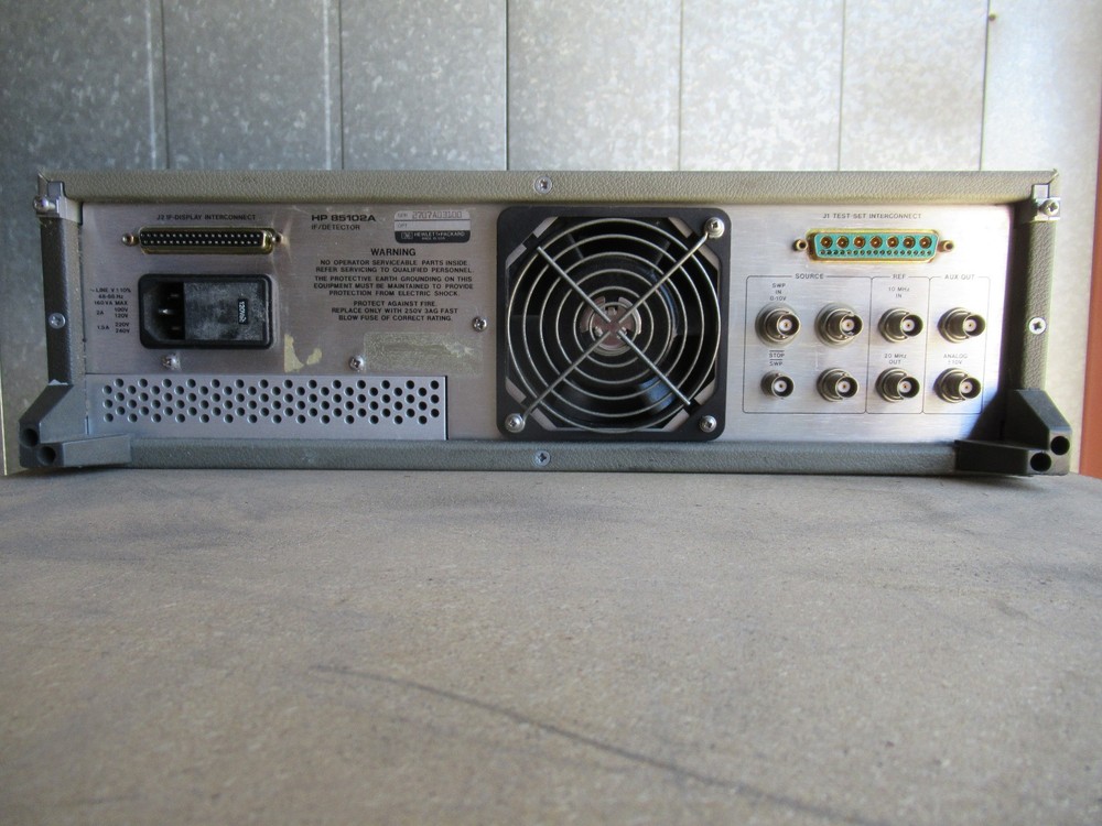 HP 8510B Network Analyzer RF Section