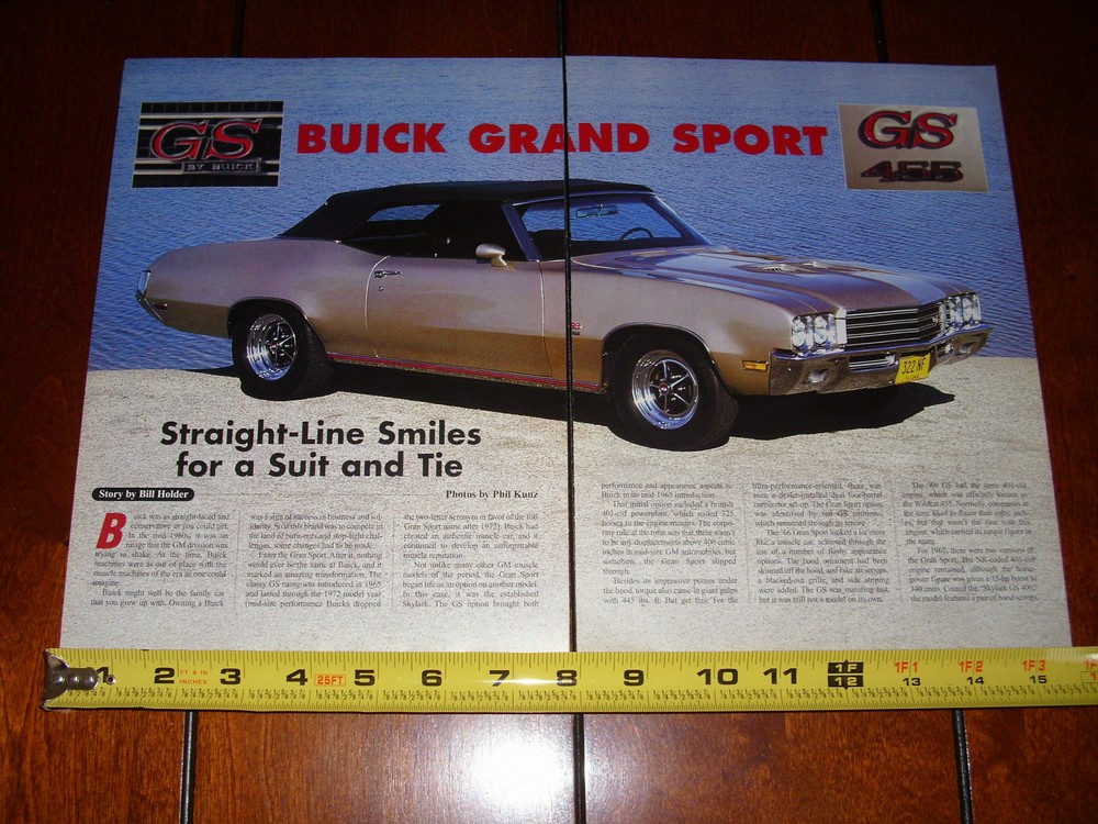 1971 BUICK GS 455 - ORIGINAL 2004 ARTICLE