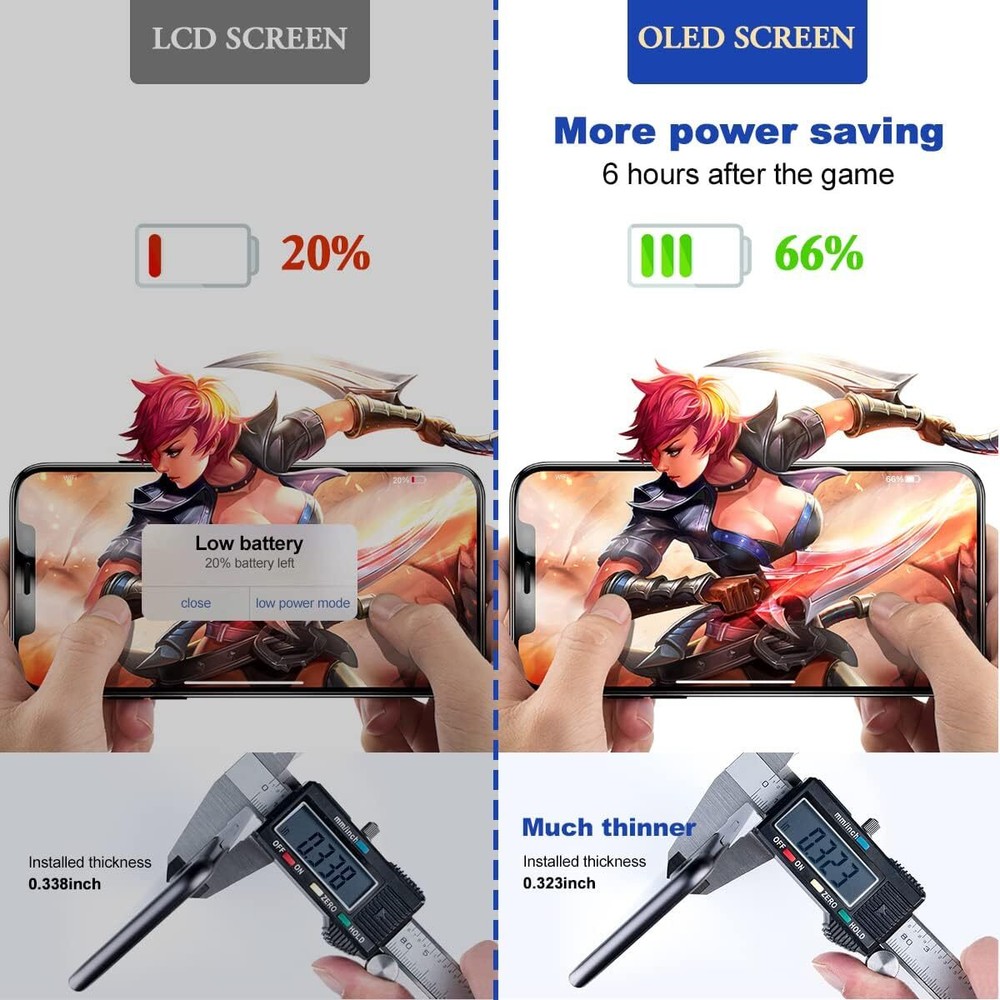 For iPhone 11 Pro Max Premium OLED Display Touch Screen Digitizer Replacement