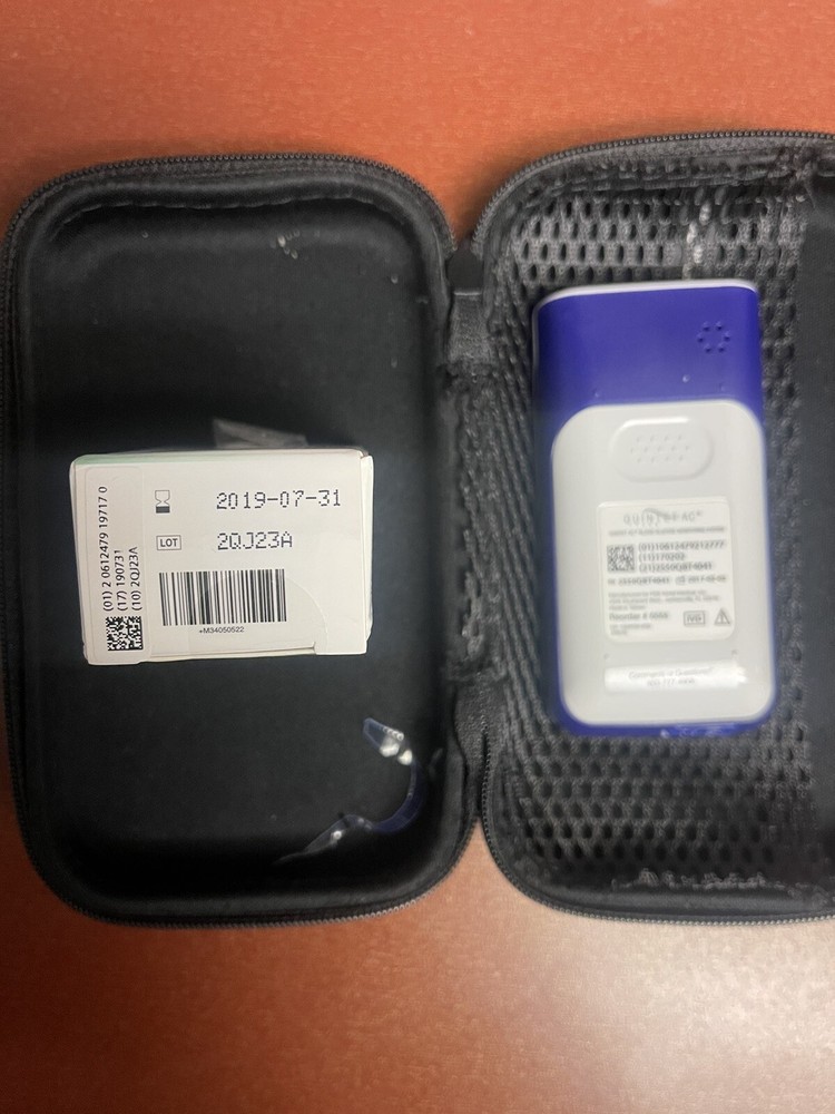 Blood Glucose Meter QUINTET AC 5sec Results With Control Test