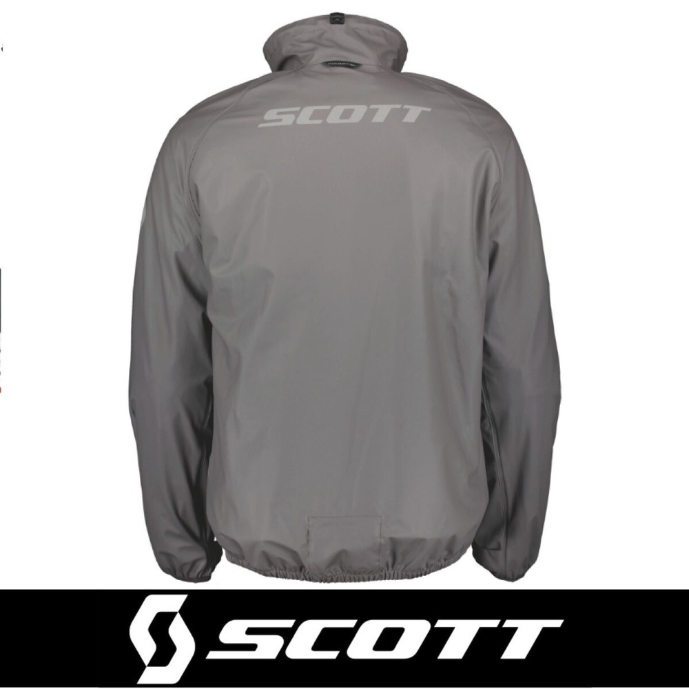 Scott Ergonomic Pro DP Rain Waterproof Jacket Grey Size Large