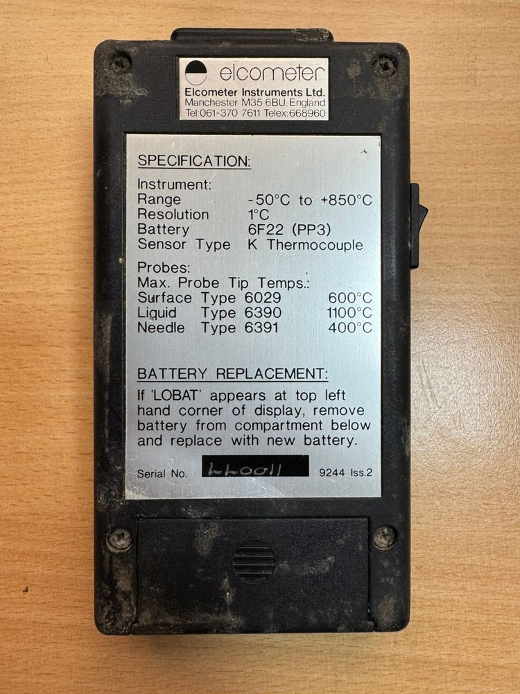 Elcometer / Digital Thermometer / 213