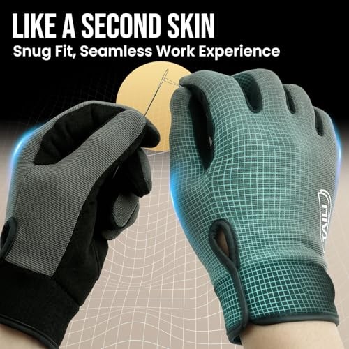 Level 2 Needlestick, Level 5 Puncture Resistant Work Gloves, Medium 2 Pairs