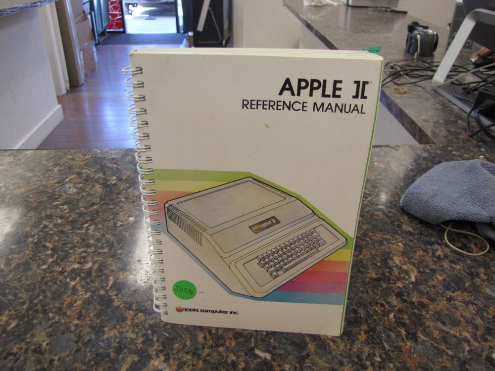 Vintage Apple II Reference Manual - JD376