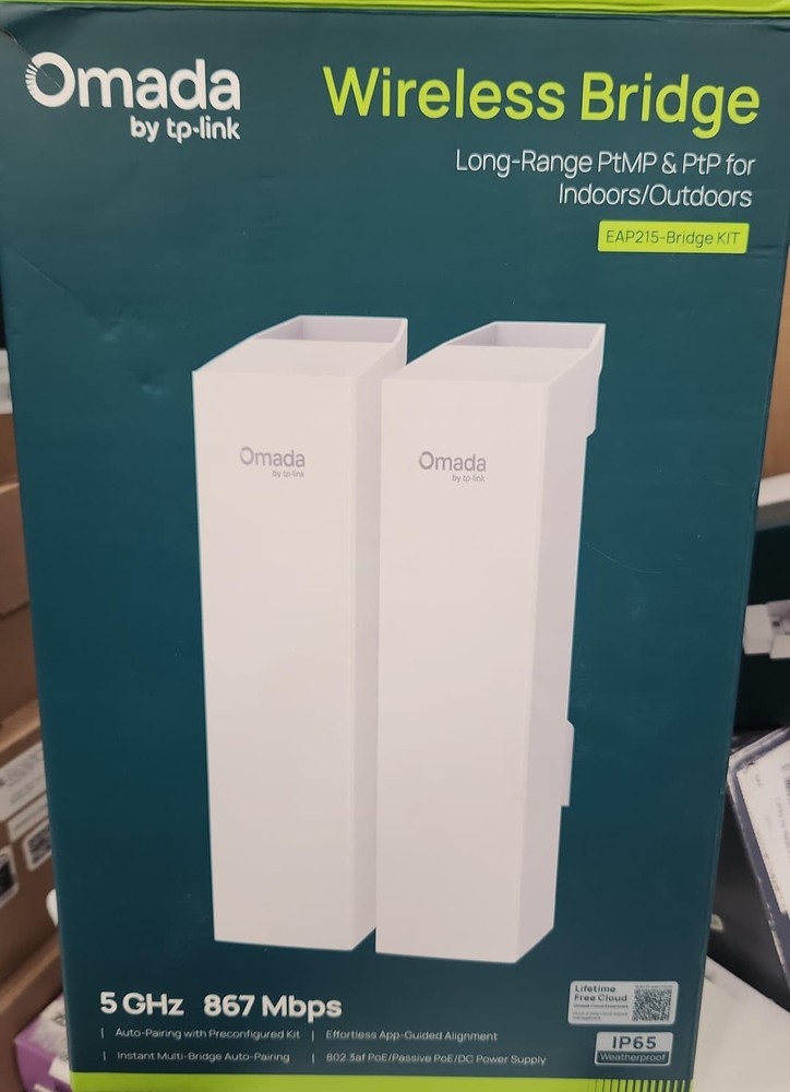 Open box TP-Link EAP215-Bridge KIT 5 Ghz 867 Mbps