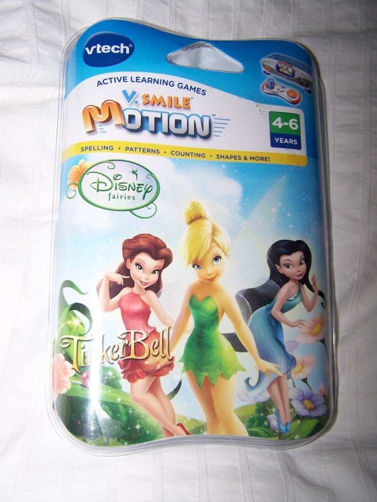 *VTECH VSMILE MOTION TINKERBELL SMARTRIDGE