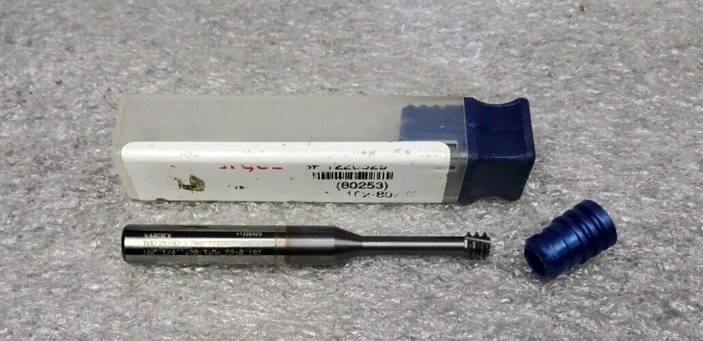 VARGUS 1/4-20 UNC MULTI FORM CARBIDE THREAD MILL, .780 REACH, .200" Dia.