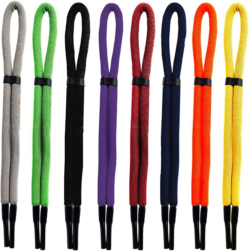DECKER Floating Sunglass Strap 8 Pcs Pack Glasses Float Safety Outdoor Eyeglass