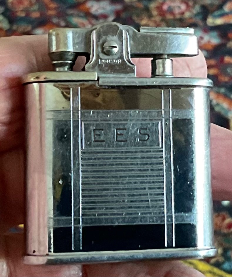 Vintage Ronson Whirlwind Petrol Lighter / Serviced.