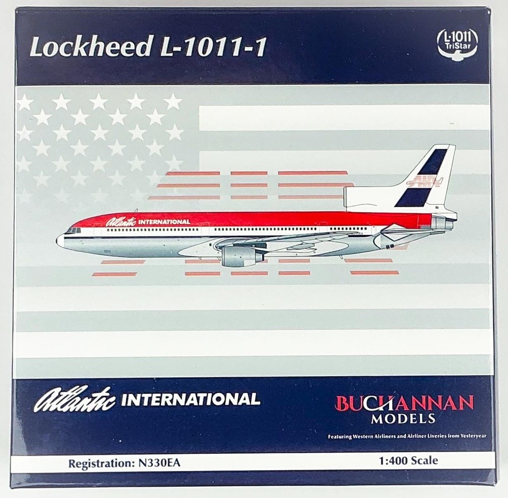 Buchannan Models Lockheed L-1011-1 Atlantic International 1/400 Scale Model