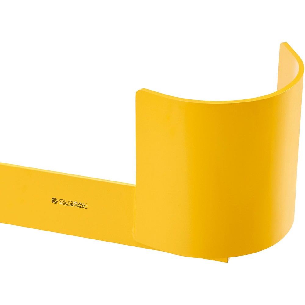 Global Industrial Pallet Rack End Protector Left Side 42"L 3/8'' Thick Yellow