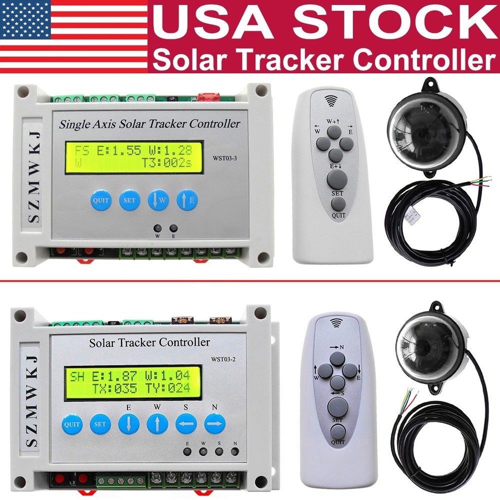 Electronic Single/Dual Axis Solar Panel Tracking Tracker Controller Solar System
