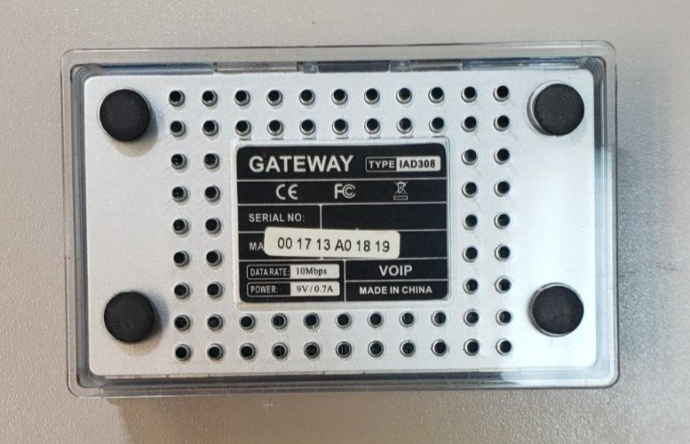 UNLOCKED VoIP GATEWAY IPPTEC IAD308