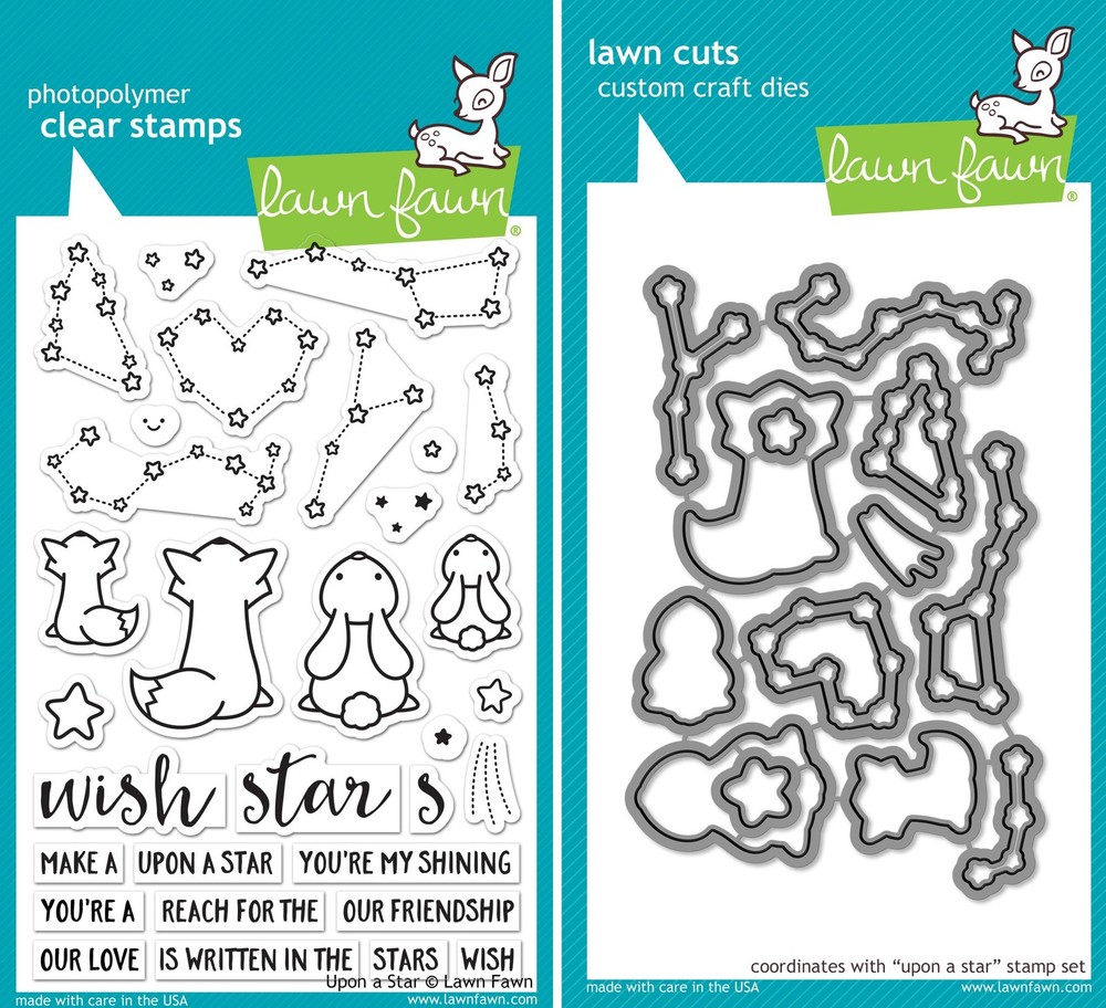 Upon a Star Stamp and Die Set - Two Item Bundle