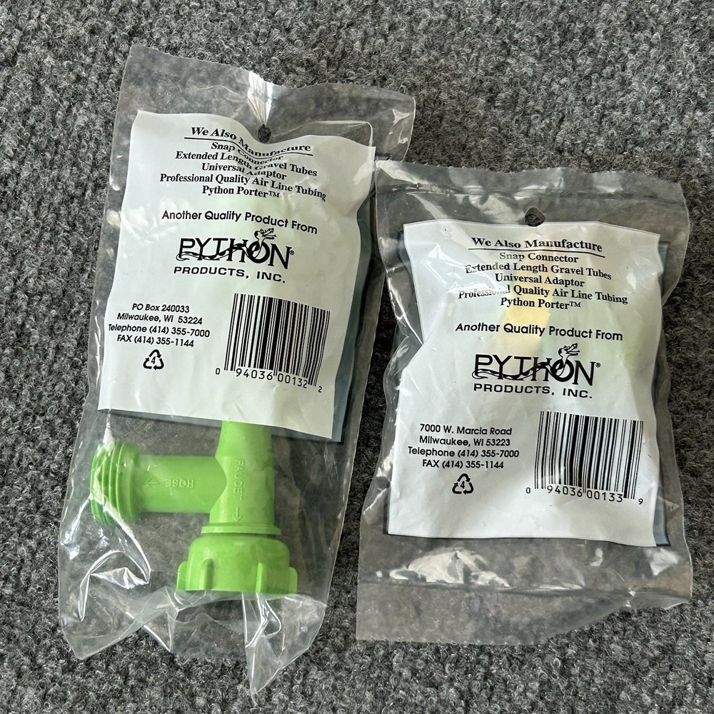 Python No Spill Aquarium System Replacement Parts Lot 13-B Pump 13-C Switch New